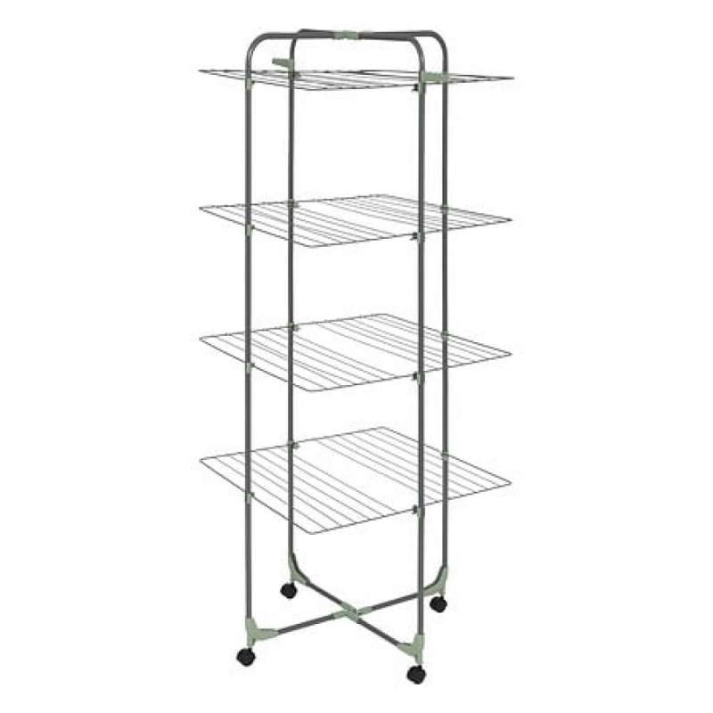 Varal modular em aço cinzento 40m a preço grossista - secador de roupa a preço grossista