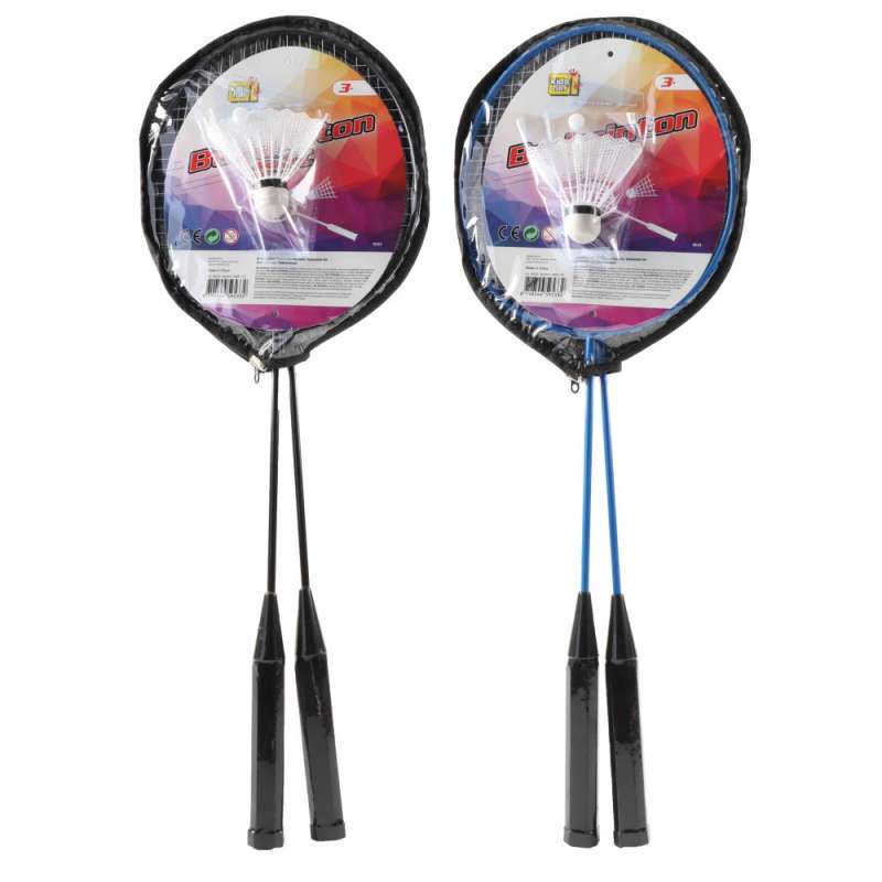 Set de badminton 2 raquettes 1 volant - Jeu de badminton à prix grossiste