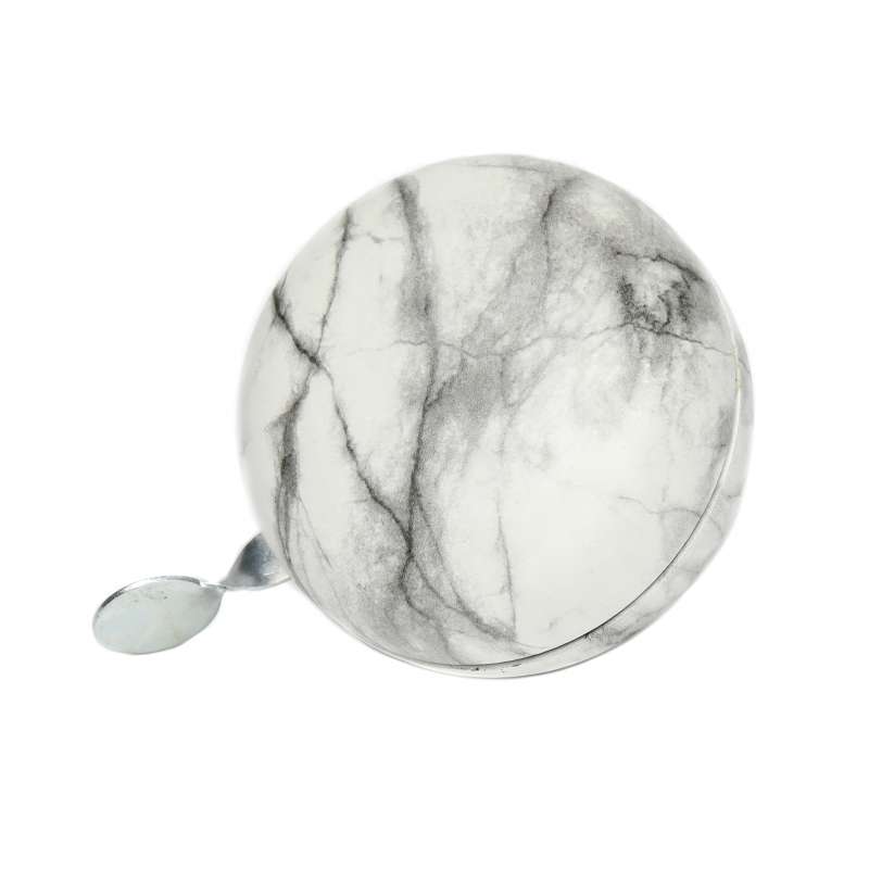 Sonnette de vélo ding dong 80 mm marbre à prix grossiste - Sonnette à vélo à prix de gros