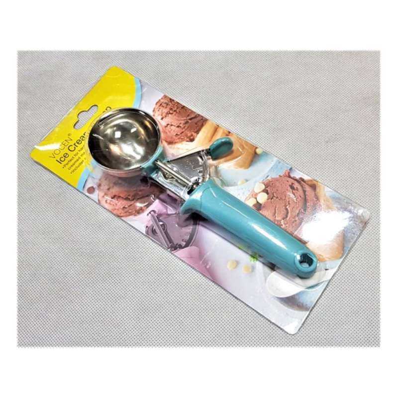 Sølvfarvet isske i rustfrit stål - iskefuld til engrospris