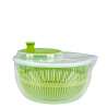 Centrifugador de salada transparente, cesto verde - escorredor de salada a preço grossista
