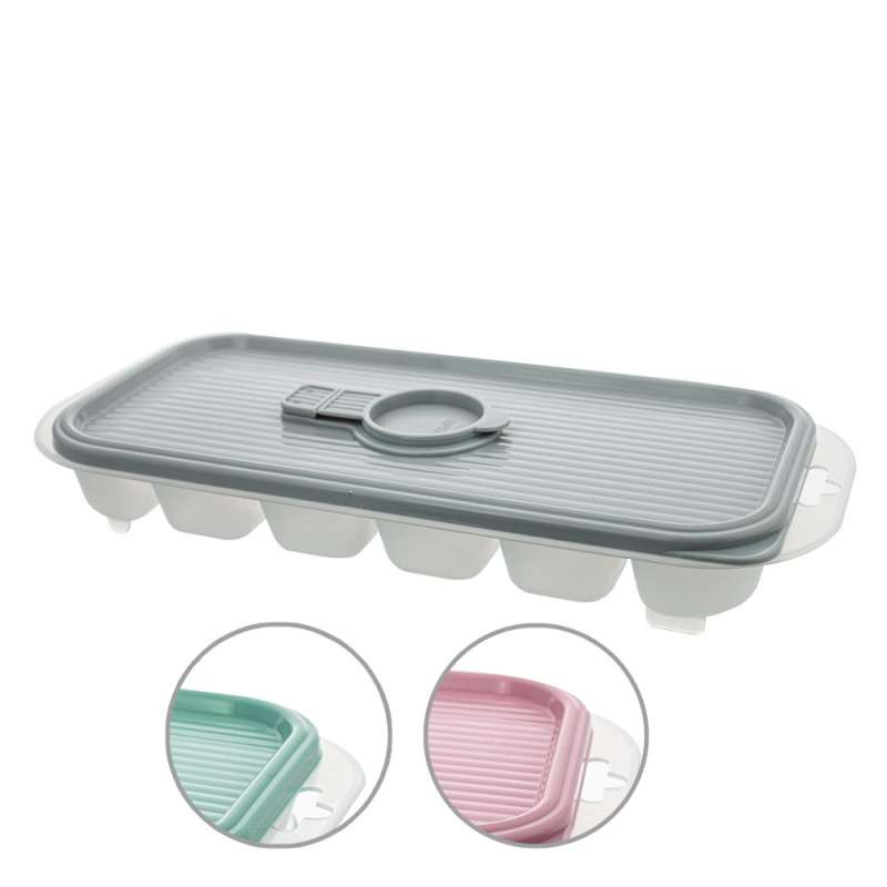 Transparant ijsblokjesbakje met deksel tegen groothandelsprijzen - ijsblokjeshouder tegen groothandelsprijzen