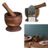 mortier et pilon acacia d12cm - mortier à prix de gros
