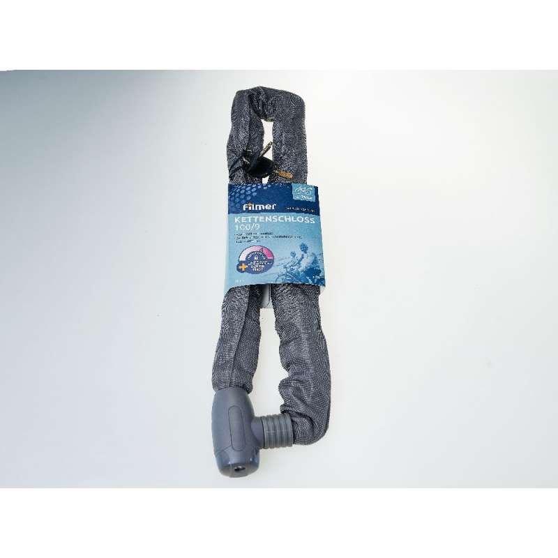 Fechadura de corrente em aço cinzento resistente a preço grossista - Antivol de bicicleta a preço grossista