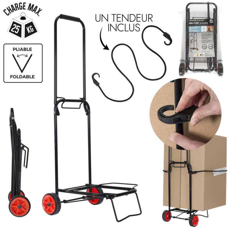 diable pliant 30x36x86cm - diable à prix grossiste