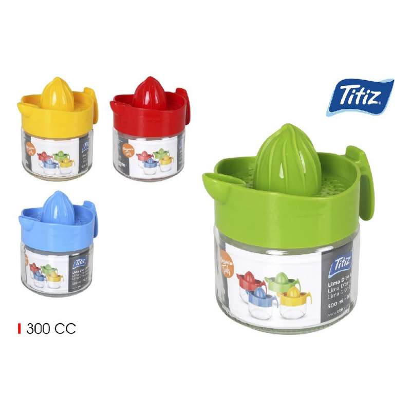 Citronpresser i klart glas 300ccm - Citruspresser til engrospris