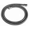 Chroomgrijze PVC doucheslang - doucheflexibel tegen groothandelsprijzen