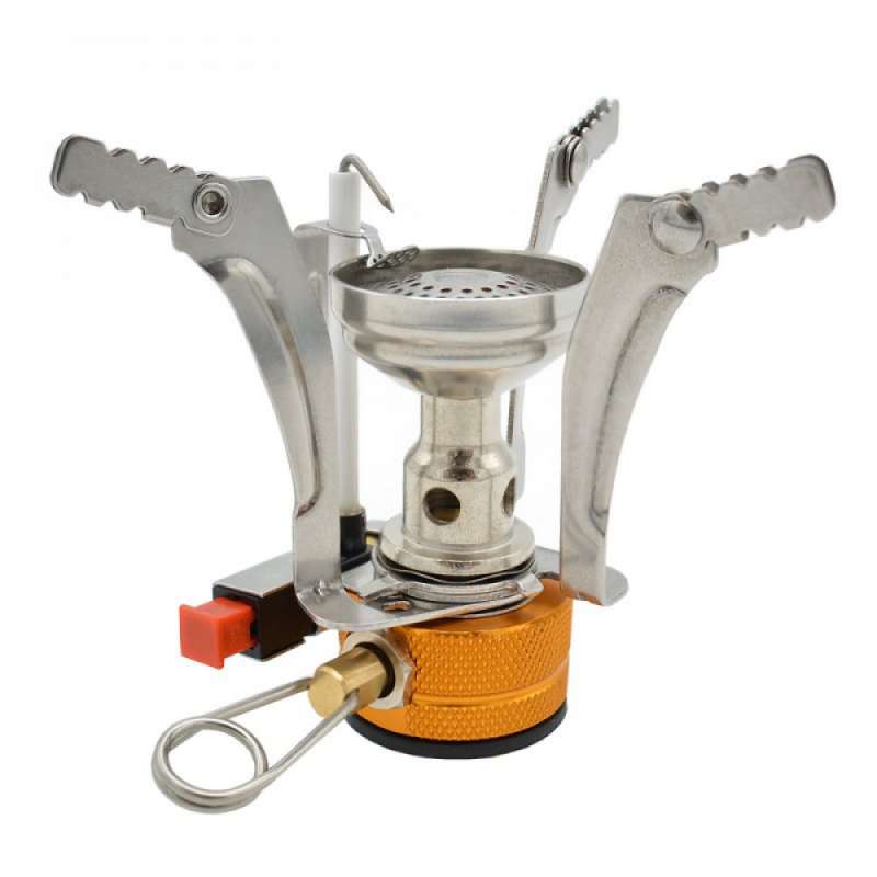 Mini réchaud de camping pliable avec piezo à vis à prix grossiste - réchaud à prix de gros