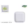 lot de 100 assiette carton carré l/soja 20c - assiette en carton à prix de gros lot de 100 assiette carton carré l/soja 20c - assiette en carton à prix de gros