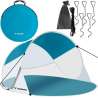 Blauw-witte pop-up strandtent - strandtent tegen groothandelsprijzen