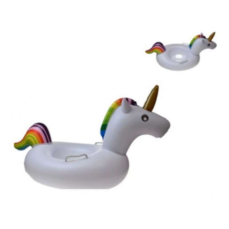 Boya inflable unicornio con asas - Boyas a precios de mayorista
