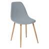 chaise polypropylene taho gr / ch, gris - chaise de salle à manger à prix de gros