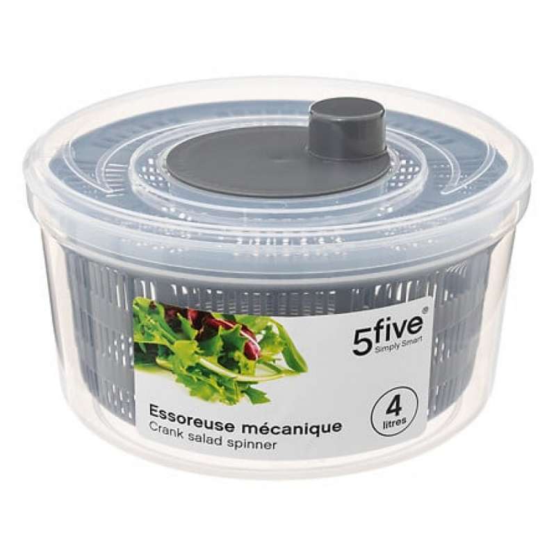 essoreuse meca 5l assorti, 2-fois assorti, couleur - essoreuse à salade à prix grossiste
