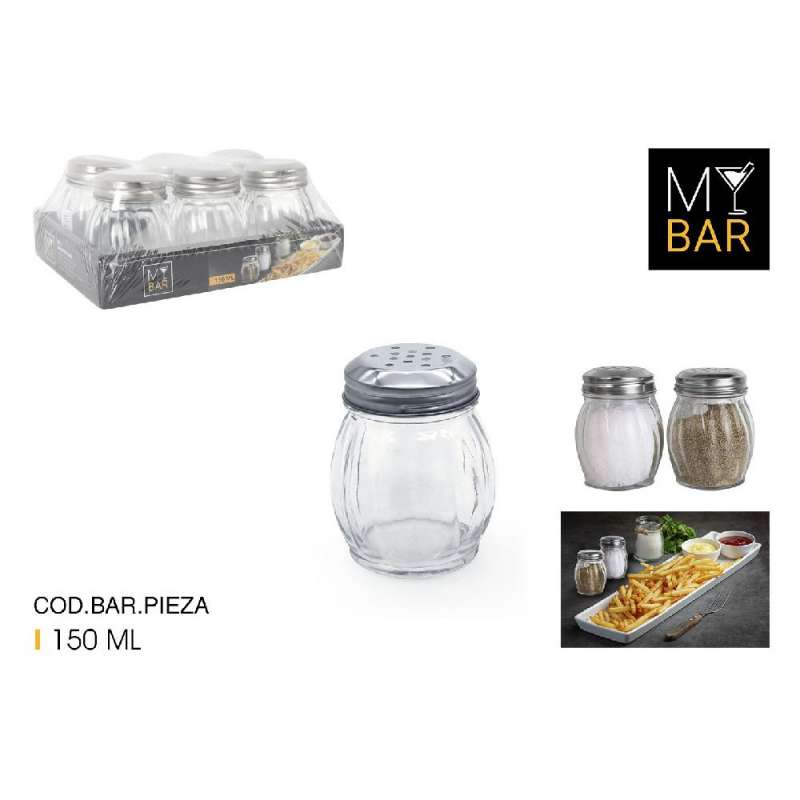 6er-Set Salzstreuer aus Glas 150ml - Salzstreuer zu Großhandelspreisen