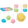 Caja de baño pompon de PVC colorida - Esponja de baño a precios de mayorista