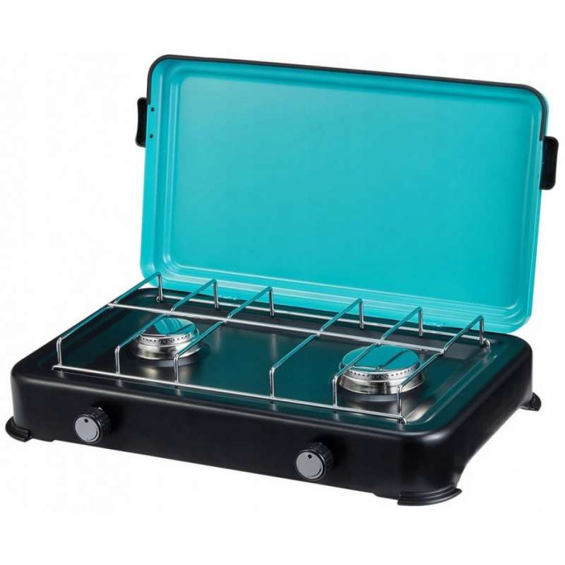 Fornello a gas portatile con coperchio di protezione - fornello a prezzi all'ingrosso