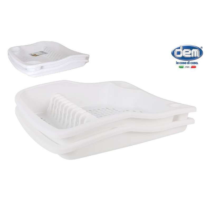 Abtropfgestell für Geschirr mit Blumenmuster aus Kunststoff - Abtropfer zu Großhandelspreisen