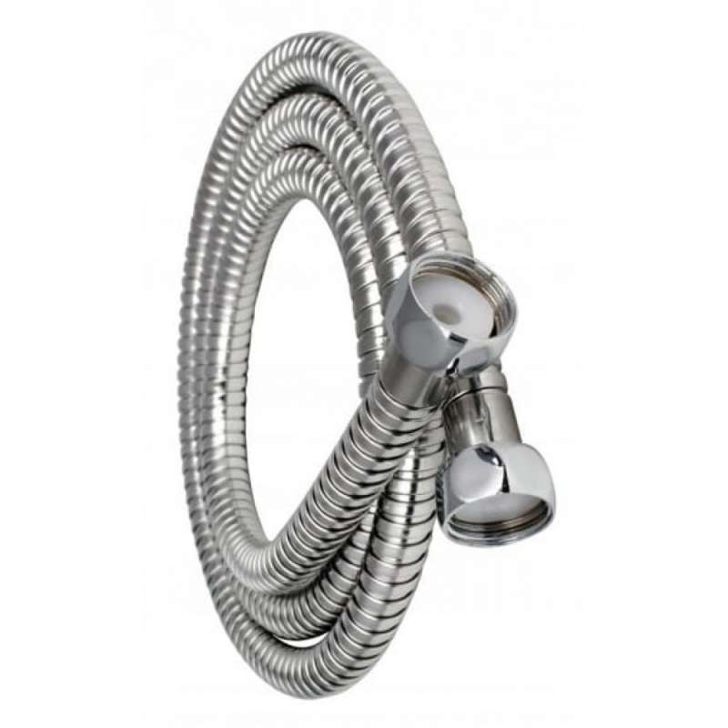 Krom bruseflexible med runde ender - bruser slange til engrospris