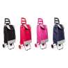 Chariot de courses 96 x 34 x 21 cm couleur fun - Chariot de course à prix grossiste