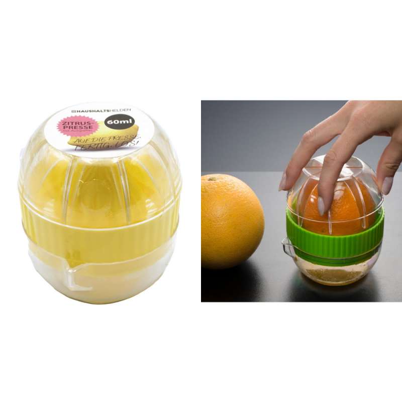 Spremiagrumi in plastica con versatore colorato - Spremiagrumi a prezzi all'ingrosso