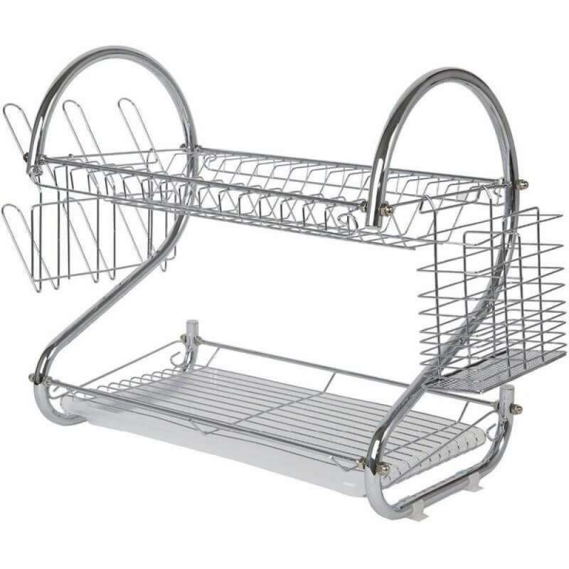 Escurridor de cocina de metal y plástico - escurreplatos a precios de mayorista