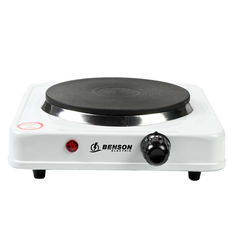 Chaud assiette simple action blanche 1000W - plaque de cuisson à prix de gros