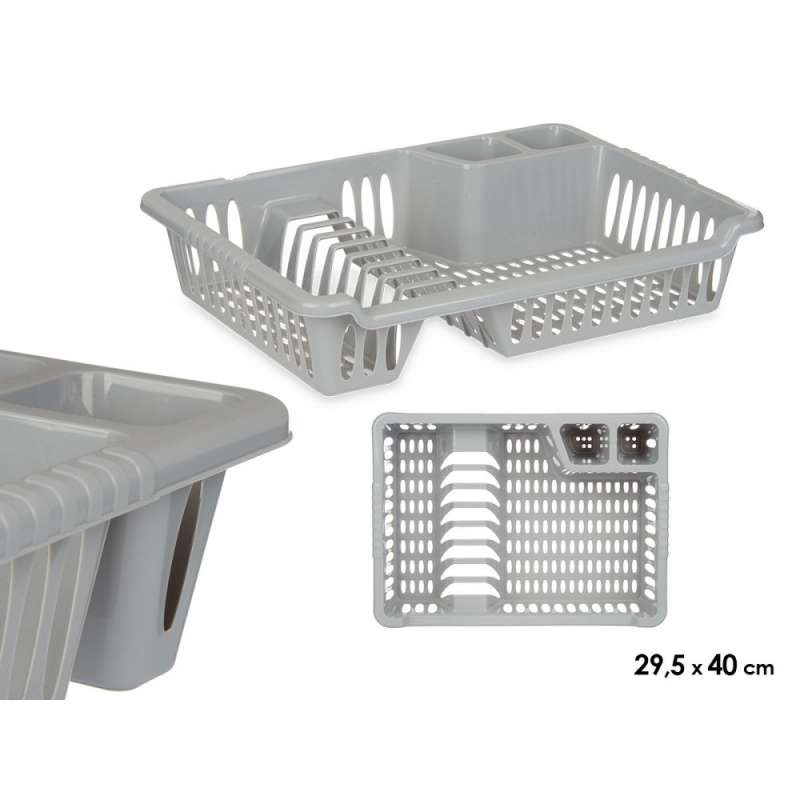 Zilveren plastic afdruiprek - afvoerplaat tegen groothandelsprijzen