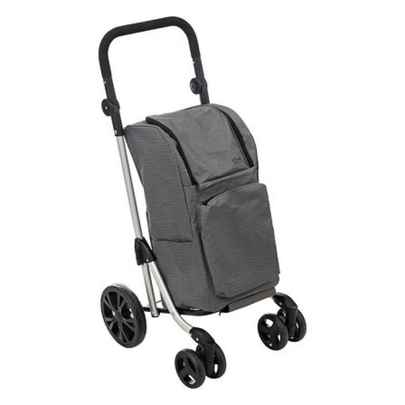 chariot 4roues, gris à prix grossiste - Chariot de course à prix de gros