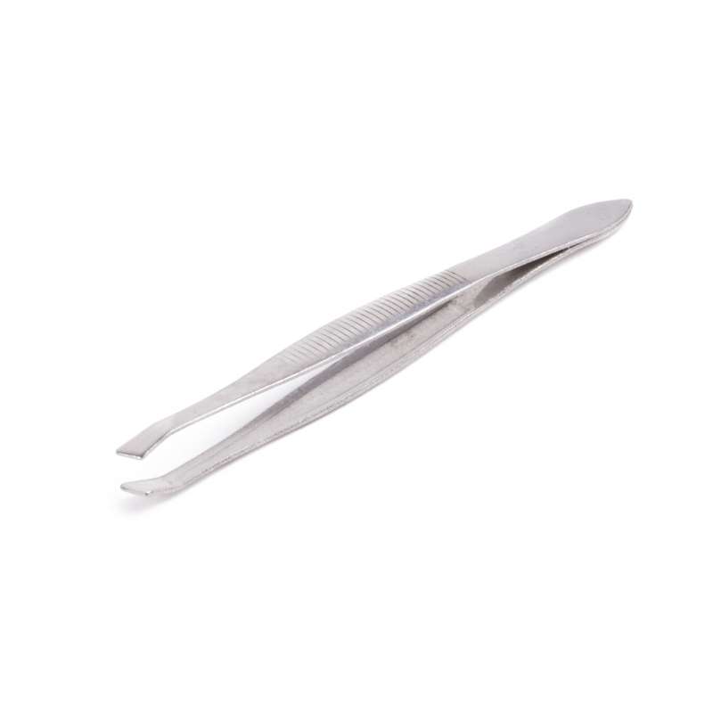 Geneigte Pinzette aus rostfreiem Stahl - Pinzette zu Großhandelspreisen