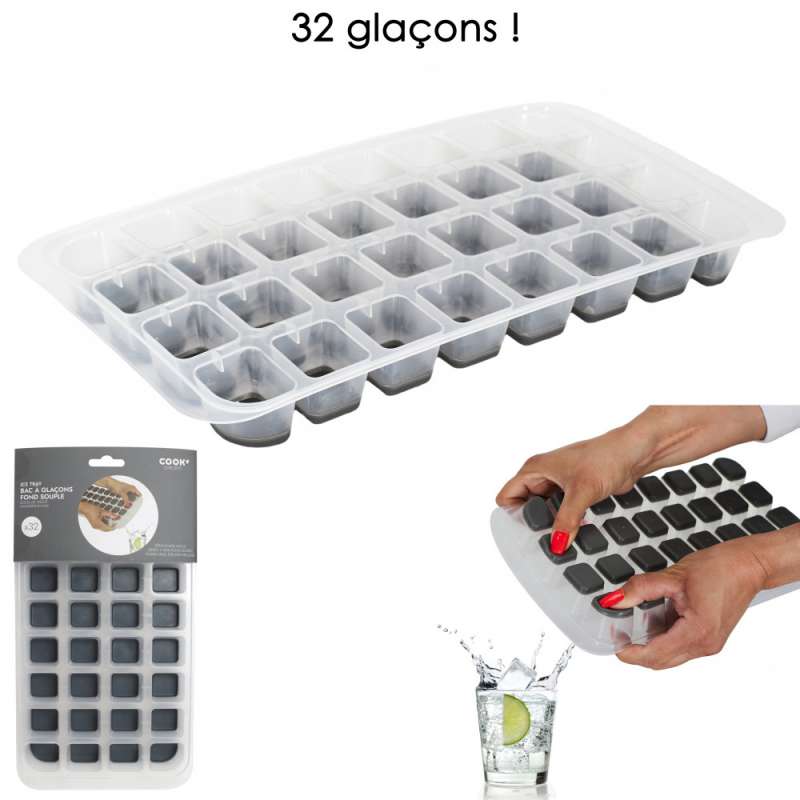 bac 32 glacons - bac à glaçons à prix grossiste