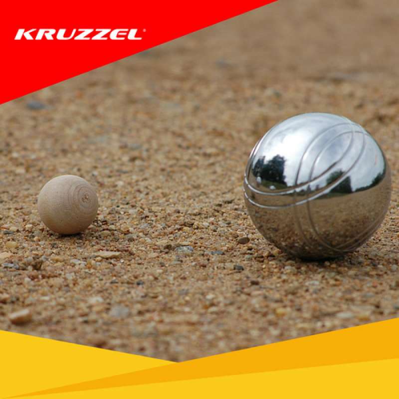 Boules de boule 8 boules housse KRUZZEL 22915 à prix de gros - Jeu de boules à prix grossiste