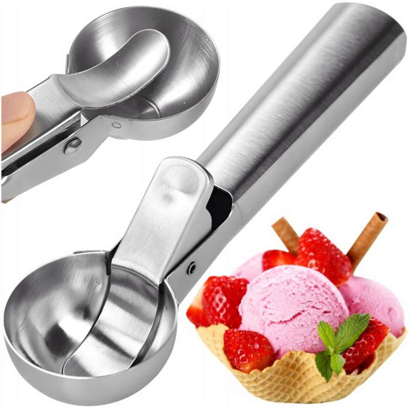 MACHINE ÉLECTRIQUE EN ACIER CUILLÈRE À GLACE À POM - cuillère à glace à prix grossiste