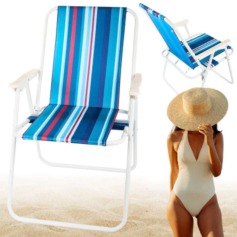 Silla de playa plegable ligera y cómoda - Silla plegable a precios de mayorista