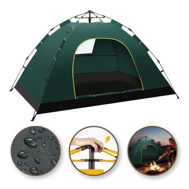 Tente de camping pliante pour 2-3 personnes, 200x1 à prix grossiste - Tente à prix de gros
