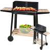 Gartenkohlegrill mit Rädern - Grill zu Großhandelspreisen