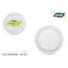 lot de 25 assiette carton rond l/soja 23cm al - assiette en carton à prix de gros
