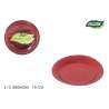 lot de 12 assiette carton rouge rond 18cm quelque - assiette en carton à prix de gros lot de 12 assiette carton rouge rond 18cm quelque - assiette en carton à prix de gros