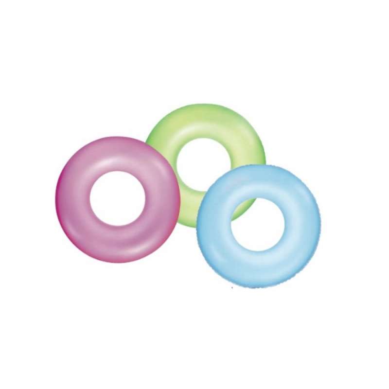 Bouée inflable fluo de vinilo 76cm a precios de mayorista - Boyas a precios de mayorista