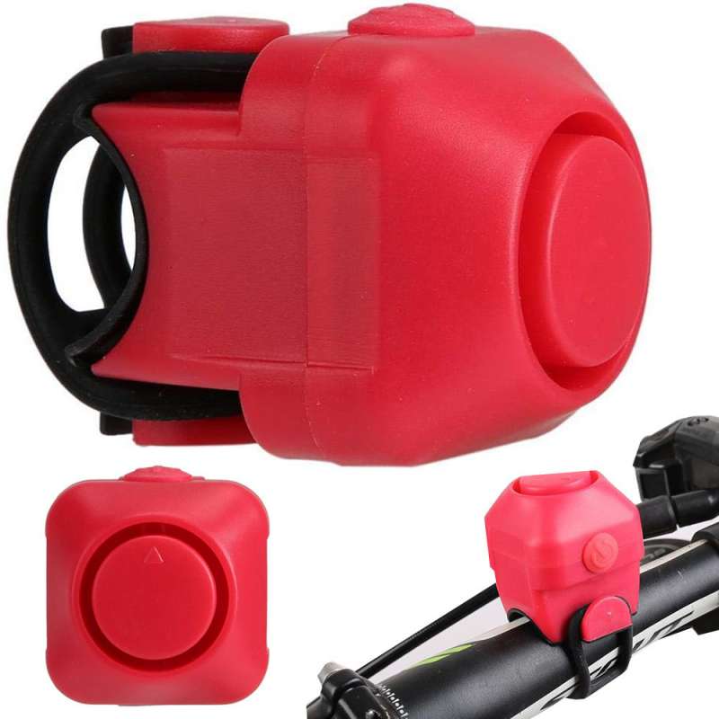 Campanello elettronico rosso da 130 dB - Campanello per bicicletta a prezzi all'ingrosso