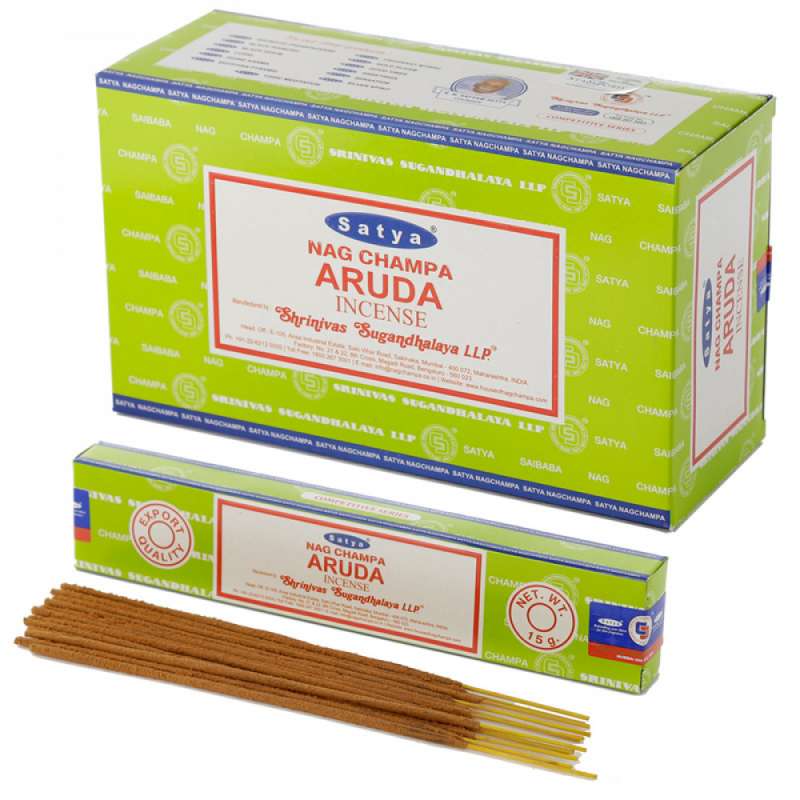 Paus de incenso Aruda com resina natural - Incenso a preço grossista