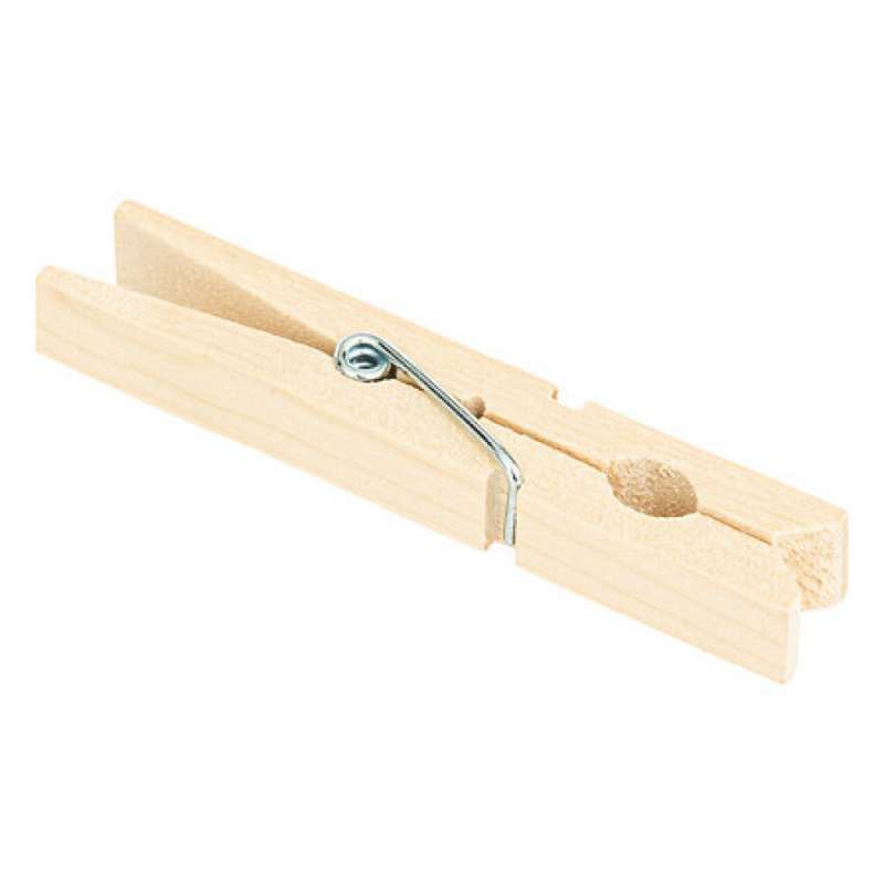 Wäscheklammern aus Holz braun x96 - Wäscheklammer zu Großhandelspreisen