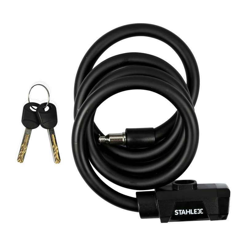 Mattschwarzes, schlagfestes Anti-Diebstahl-Kabel - Fahrradschloss zu Großhandelspreisen