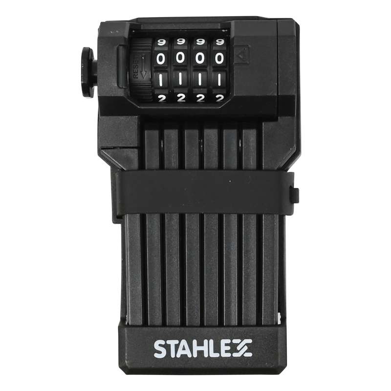 Foldbart kombinationslås med støtte til cykel - Cykellås til engrospris