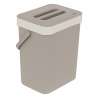 Bidone per compost in plastiquea beige 5L - Compostatore a prezzi all'ingrosso