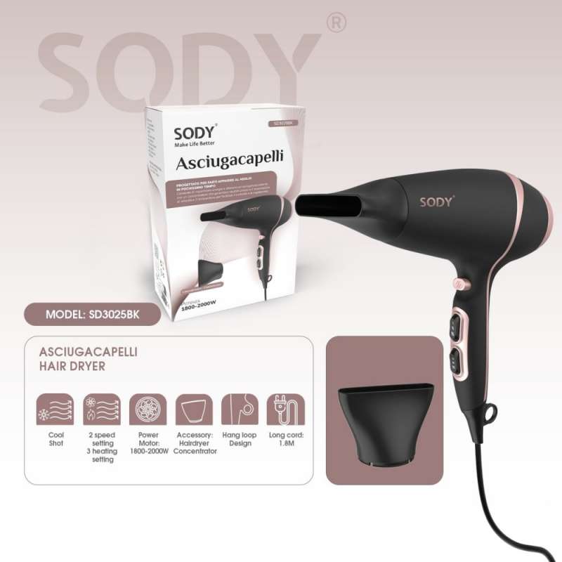 Sèche-cheveux 1800-2000W - Sèche-cheveux à prix grossiste
