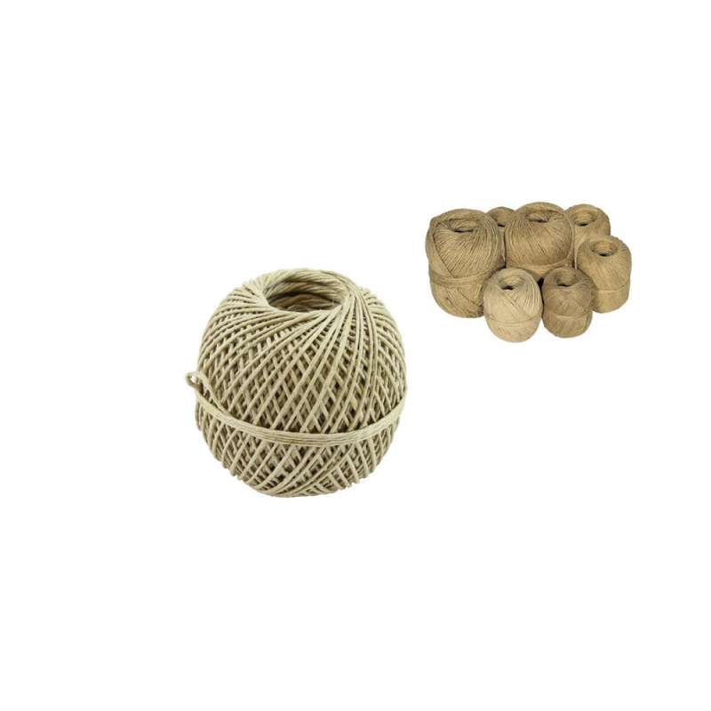 Ficelle à lier Chanvre 2/0.4 100gr - ficelle à prix de gros