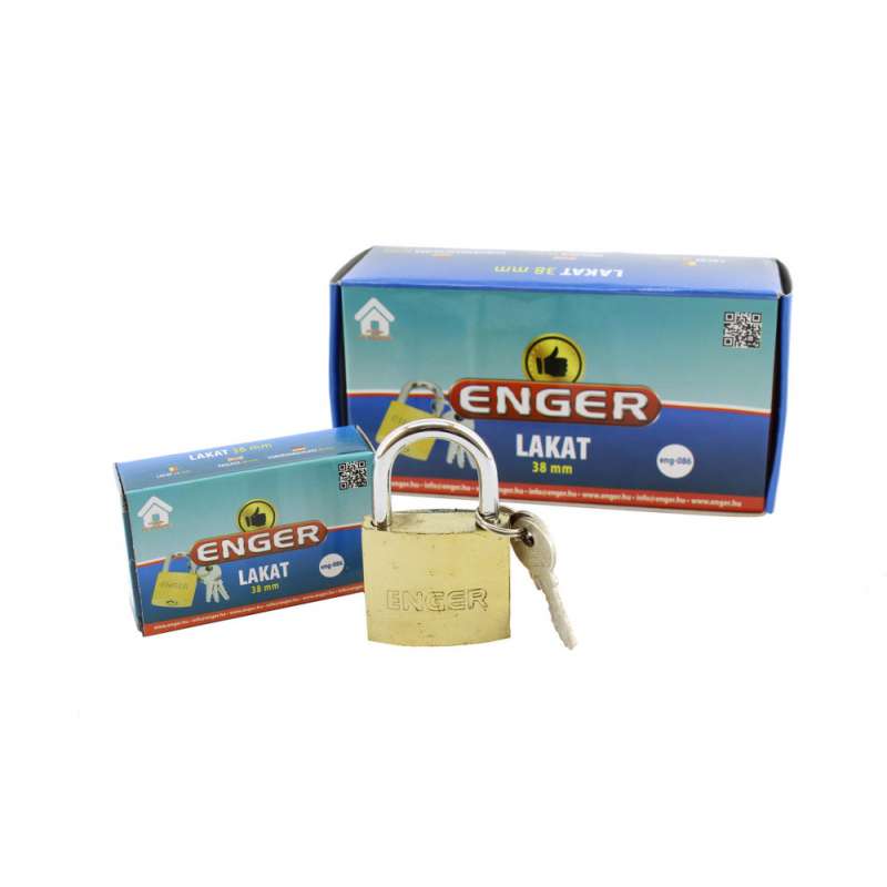 Candado metálico de color 38 mm - Cadenas a precios de mayorista