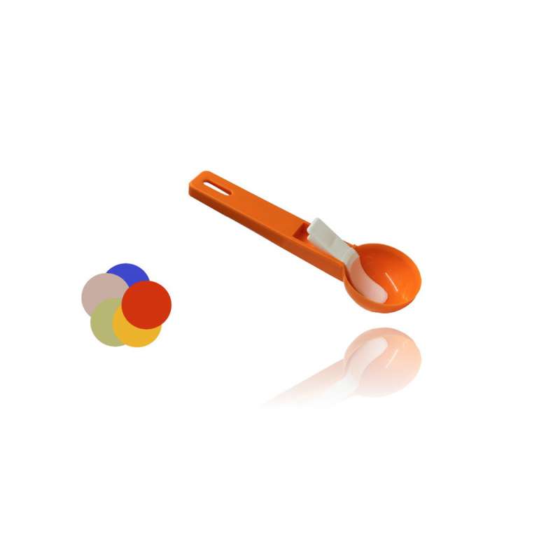 Pala de helado de plástico de colores - cuchara para helado a precios de mayorista