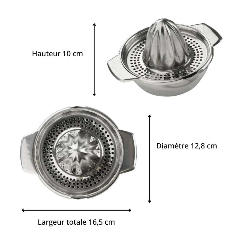 Ergonomische Zitruspresse aus Edelstahl - Zitruspresse zu Großhandelspreisen