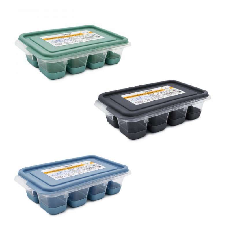 Cubitera transparente flexible con tapa - bandeja de hielo a precios de mayorista